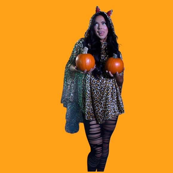 Super Sexy and Super Cute Lazy Leopard Costume. Cosplay or Halloween Fun. NWT. - Picture 6 of 7